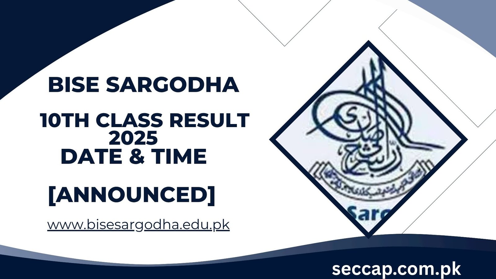 BISE Sargodha 10th Class Result 2025 Date & Time [Announced]