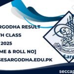 Bise Sargodha Result 10th Class 2025 By [Name & Roll No] @www.bisesargodha.edu.pk