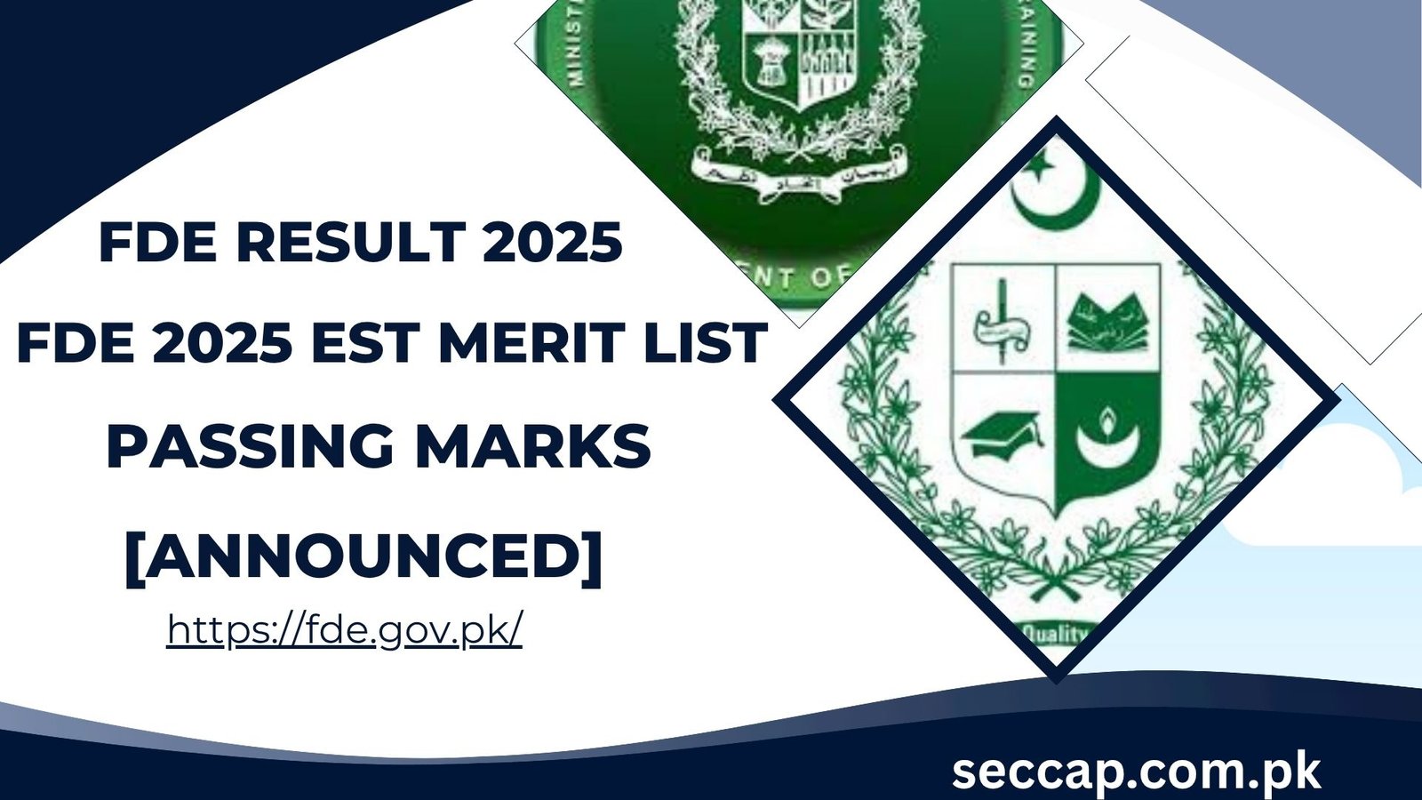 FDE Result 2025 EST Merit List, Passing Marks Announced