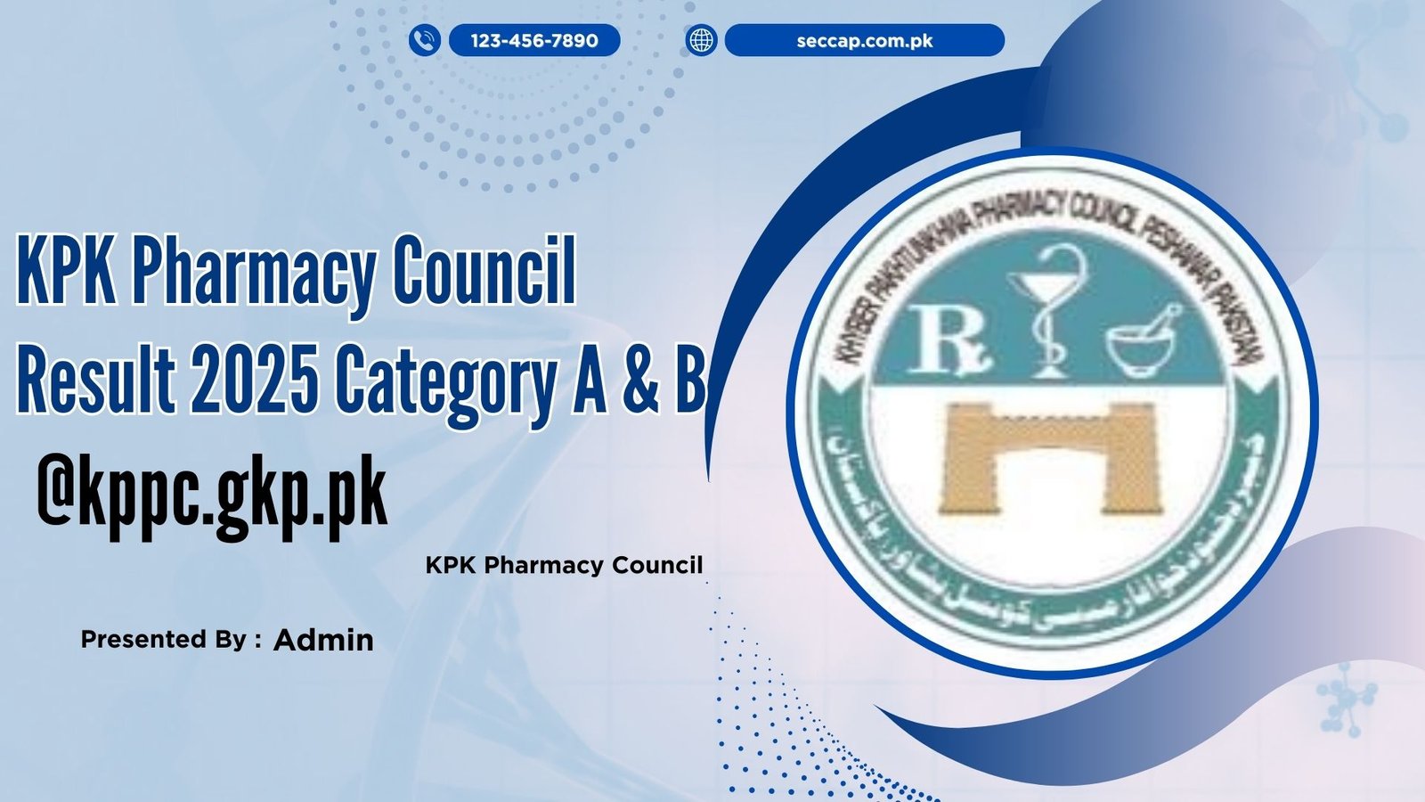 KPK Pharmacy Council Result 2025 Category A & B @kppc.gkp.pk
