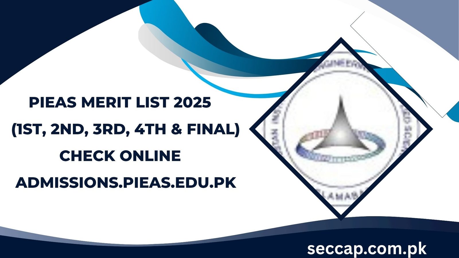 PIEAS Entry Test Result 2025