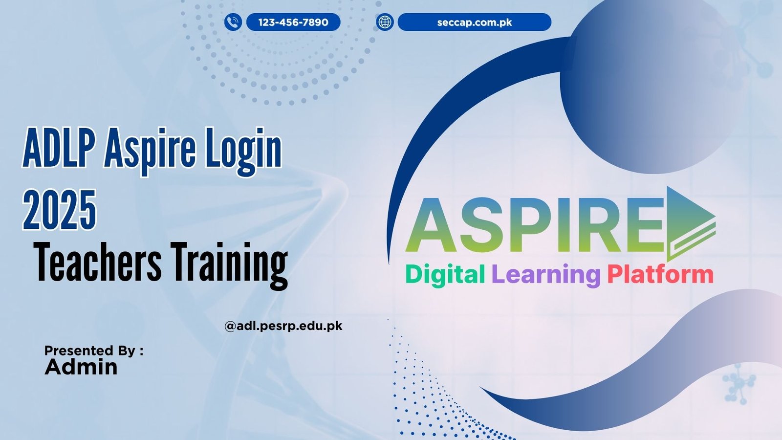This page has been created on the ADLP Aspire Login 2025 portal to facilitate the teachers in their professional development and training program Punjab.