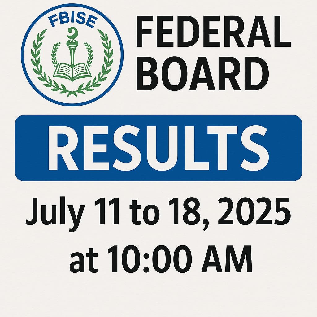 FBISE 9th Class Result 2025 Federal Board [Announced] @www.fbise.edu.pk