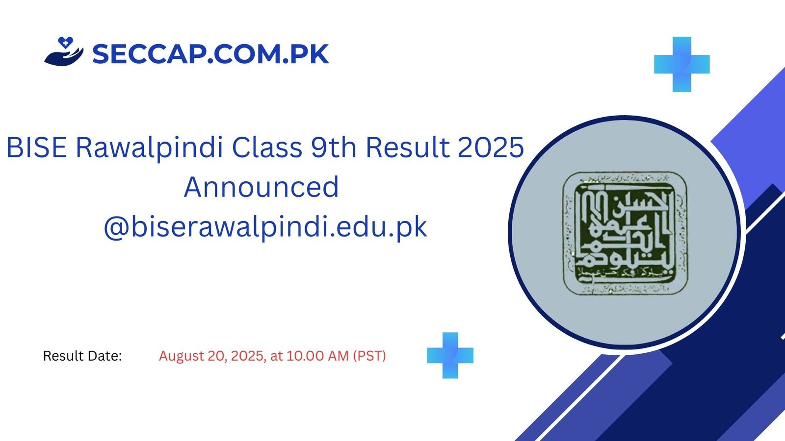 BISE Rawalpindi Class 9th Result 2025 Announced @biserawalpindi.edu.pk