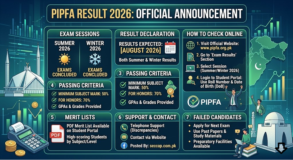 PIPFA Result 2026