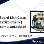 Multan Board 12th Class Result 2025 Check @web.bisemultan.edu.pk