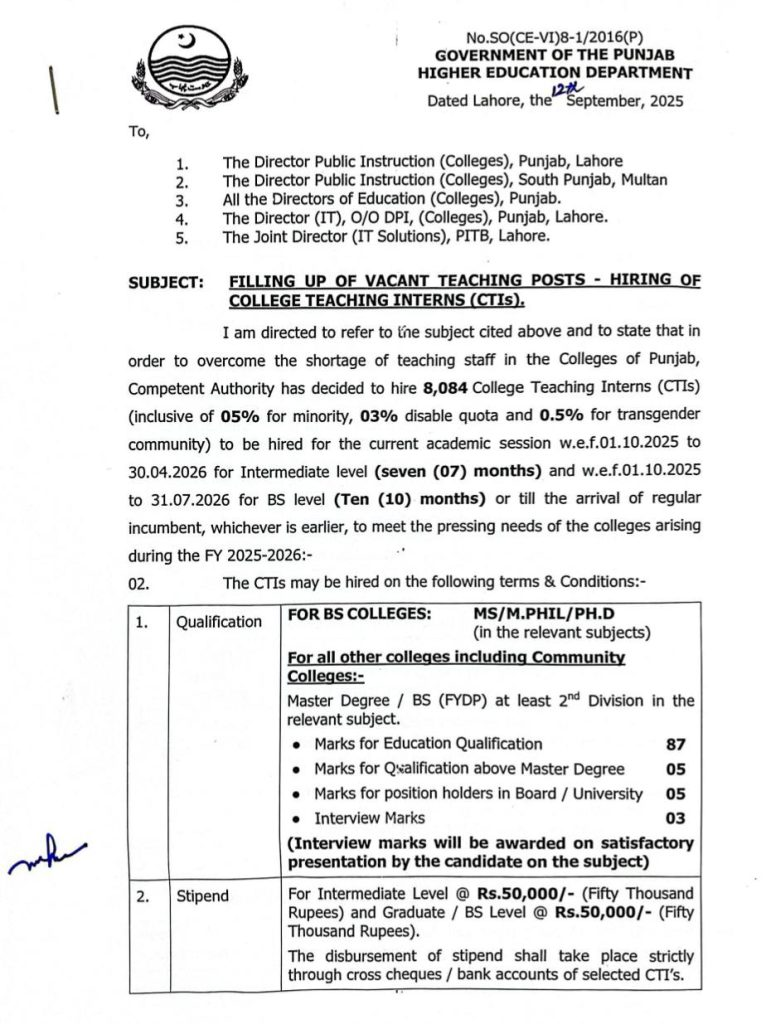 CTI Jobs Advertisement