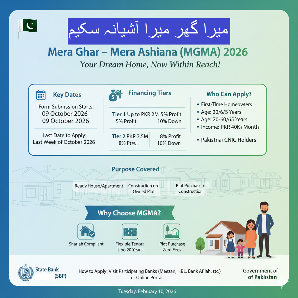 Mera Ghar Mera Ashiana Scheme 2026 Apply Online - Now