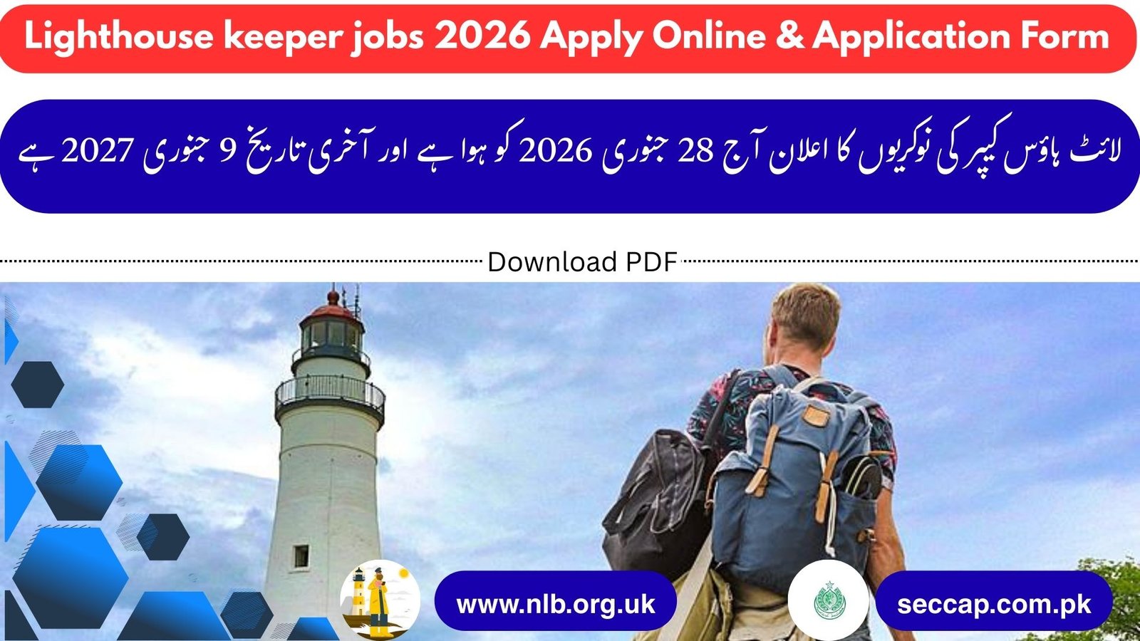 Lighthouse keeper jobs 2026 Apply Online & Application Form