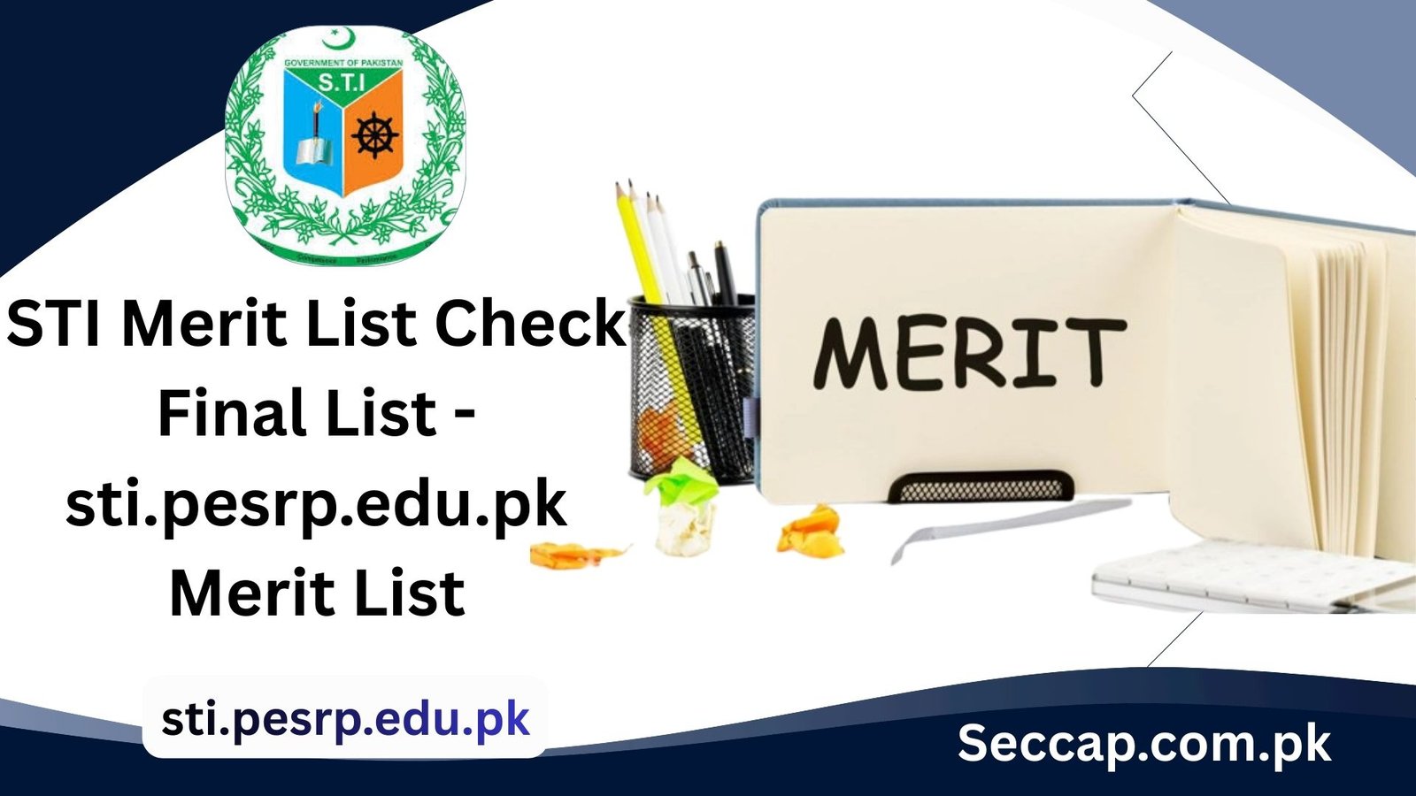 STI Merit List 2026 Check Final List - sti.pesrp.edu.pk Merit List